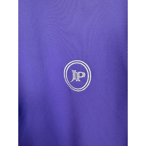 G/Fore Polo Shirt Purple Short Sleeve Classic Performance Golf Medium - Picture 2 of 8